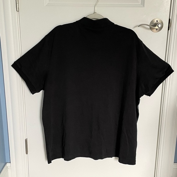 Lacoste Black Short Sleeve Pima Jersey Interlock Regular Fit Polo 3XL 47563 - Picture 7 of 12